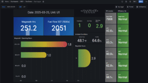 Building upon the Black Start enhancements, SISO implemented an Isochronous Load Sharing network among a facility's LMS100 turbines. The upgrade included hardware installation, communication link establishment, and tuning for dynamic load balancing during blackstart and standard operating conditions. This capability ensures that multiple turbines can now collectively stabilize frequency and share load effectively, increasing plant flexibility and reliability under both planned and emergency conditions.